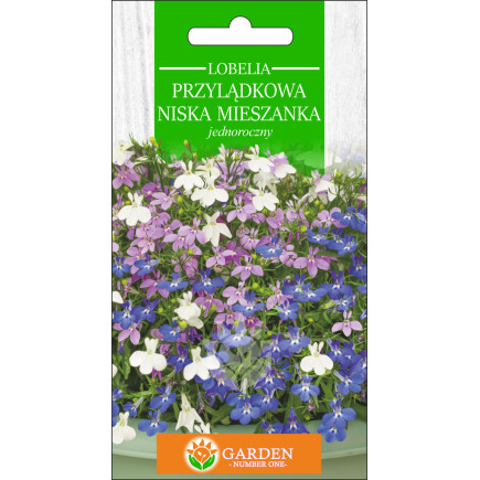 Lobelia przylądkowa zwisła Mieszanka (Lobelia erinus) 0.2 g 