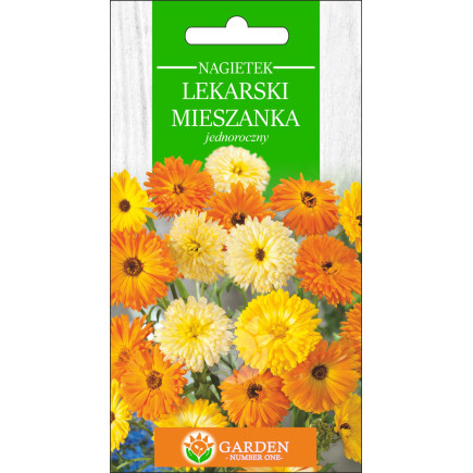 Nagietek lekarski Mieszanka (Calendula officinalis) 1 g 