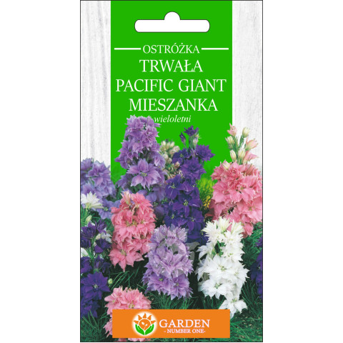 Ostróżka Trwała Pacific Giant mieszanka (Delphinium ajacis) 1 g 