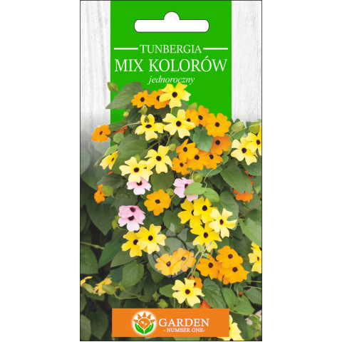 Tunbergia Mix Kolorów (Thumbergia alata) 0.5 g 