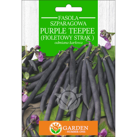 Fasola szparagowa Purple Teepee (fioletowy strąk ) 20 g 